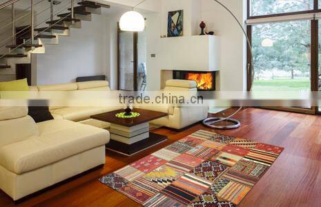 Patchwork Carpet - Vintage Rug - Handmade Contemporary Patchwork Rug