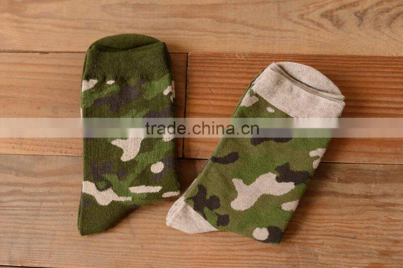 high quality unisex camo sock