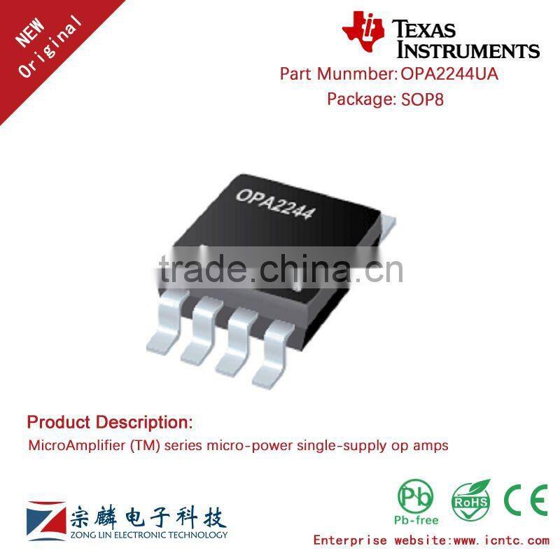 Genuine Original OPA2244UA SOP8 OPA2244 Operational amplifier IC
