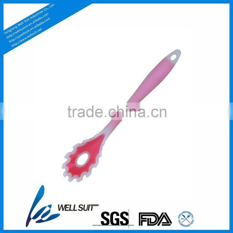 Good quality personalized silicone slotted spoon