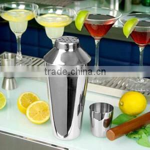 Hot sale stainless steel cupuliform cocktail shaker bar tools