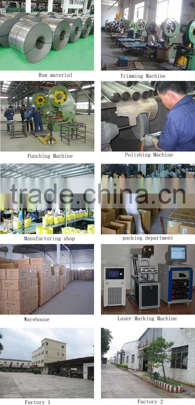 High quality stainless steel bread box with drawer