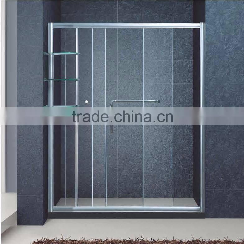 Tempered Glass door Sliding Shower Screen & bathroom shower cabin(KD6001)