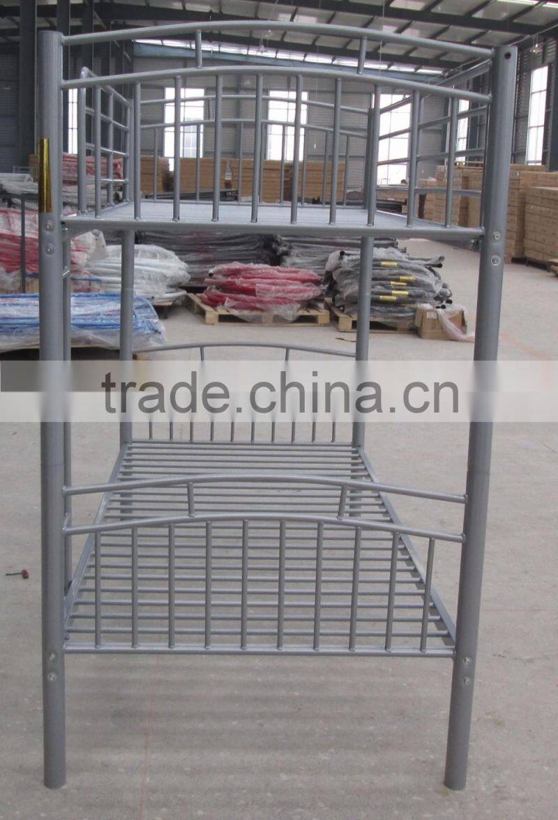 2016 heavy duty modern metal children bunk bed for home school dormitory use