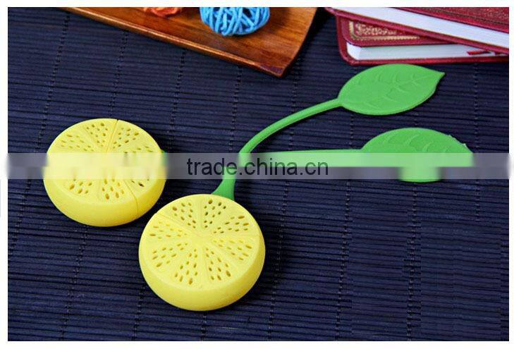 Yellow Color Silicone Tea Infuser