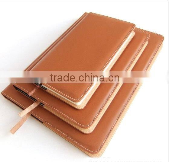 Stationery Debossed Leather Blank a5 notebook