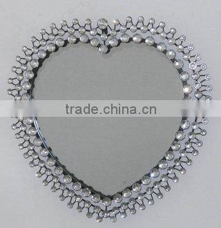 100719EA-acrylic diamond framed mirror