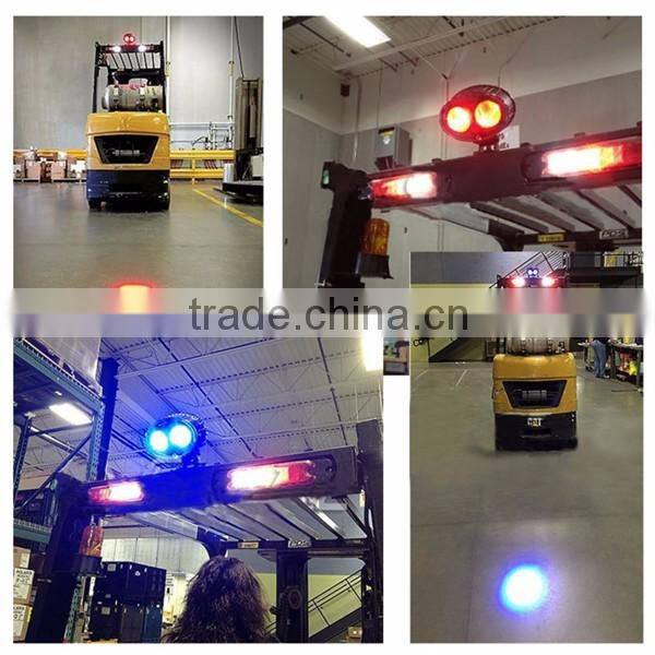WM-1010B 10W C-REE Blue LED Forklift Safety Light Spot Light Warehouse Safe Warning Light 10-100V LED 550LM