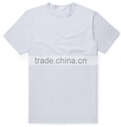 Customized design t-shirt classic cotton white t-shirt