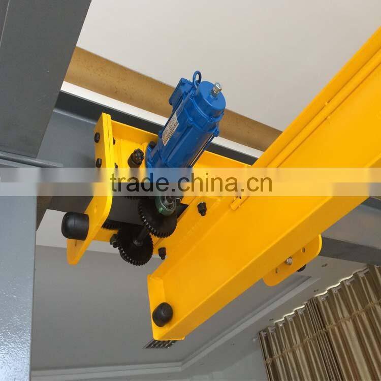 10T 16.5M span end carriage for bridge crane and gantry crane single beam lifting crane