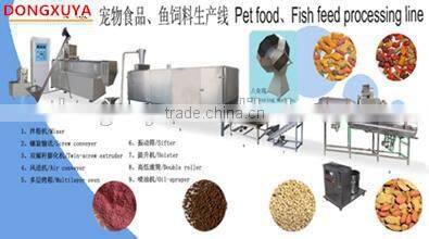 Twin screw pet food production equipment