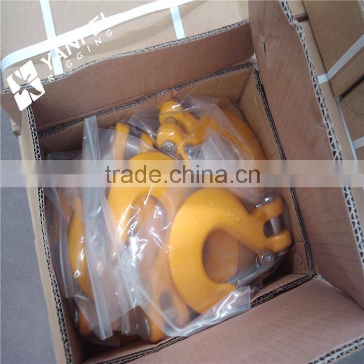 G80 Eye Sling Hooks With Safety Latch