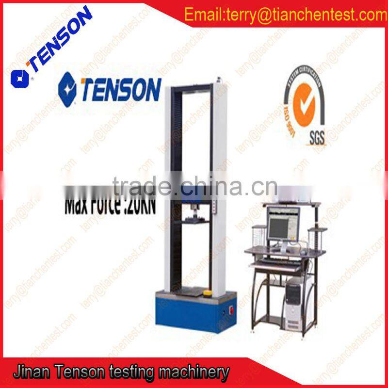 XHW series tubular materials ring stiffness testing machine 20kn tenson brand pipe press/compression testing machine