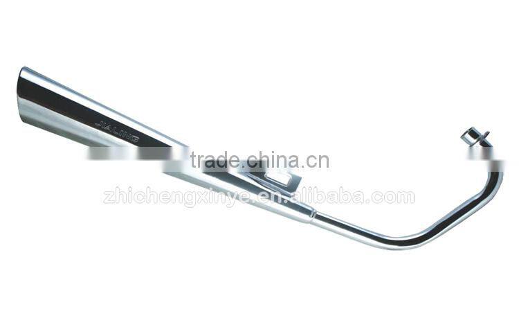 universal offset outlet performance muffler silencer for motorcycle