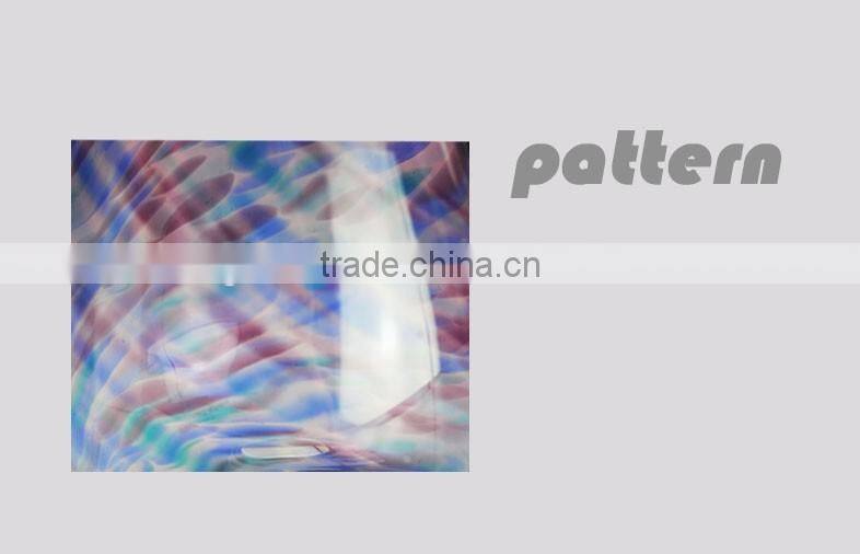 popular Purple Colorful glass vase for house decoration