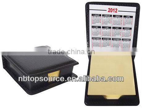 Magnetic Recycled Sticky Memo Pad with Pen