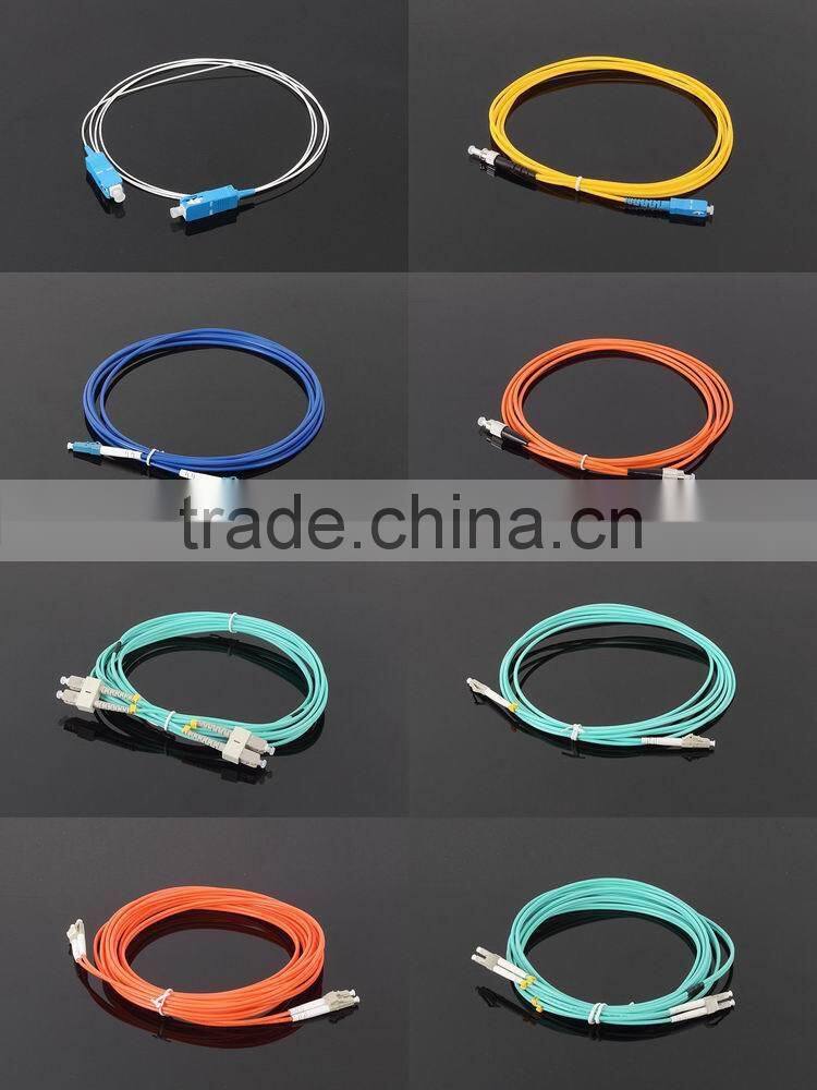 50/125 OM3 simplex LC-LC fiber optic patch cord