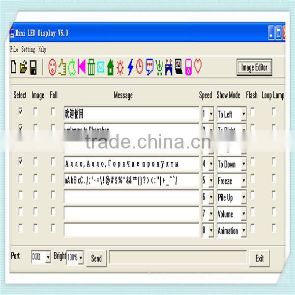 11*44 LED Badges for hotel worker /KTV/Bar use ,waiters led name badge SMD high bright indoor led name card, English,Russian,