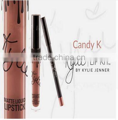 2016 new arrived High quality Kylie jenner Lip Kit lip gloss liquid lipstick matte 8 colors in stock