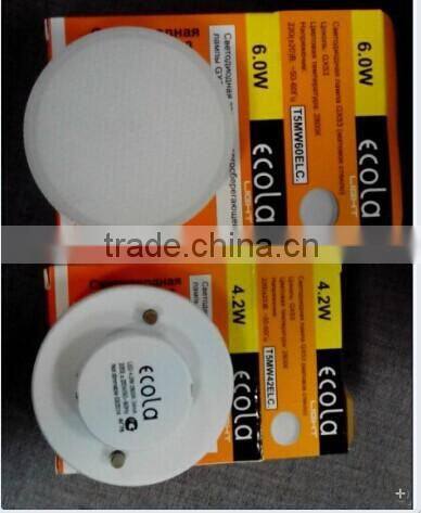 2015 Hot Product 5W 2835SMD Dimmable 80Ra PSE GX53 LED Lamp