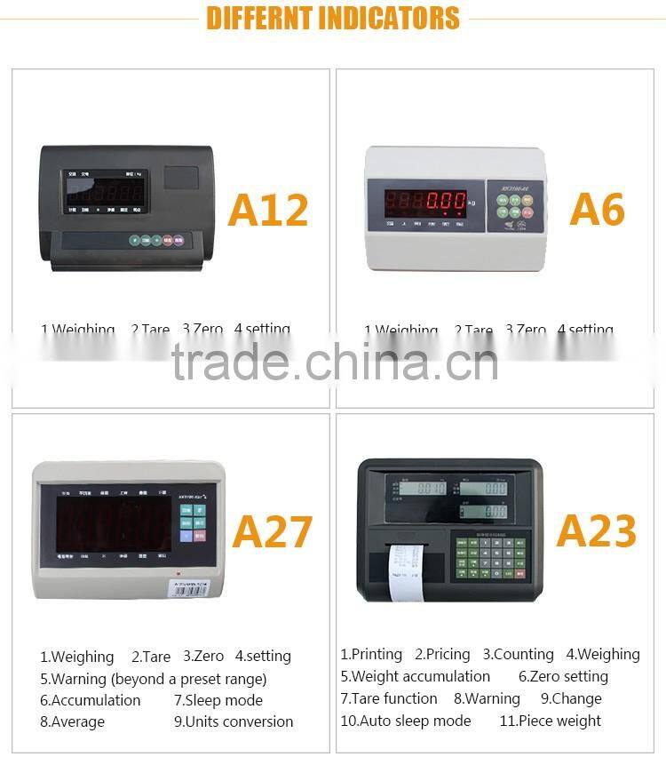 AC DC Power 2Ton Hydraulic Pump Forklift Scale