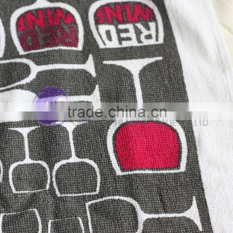 Terry cloth cotton dish towel