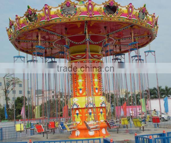 rotating flying kids swing chair rides for sale amusement park