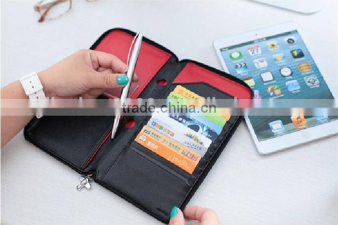Organizer Wallet Purse Document Holder Case Bag Travel Passport Holder