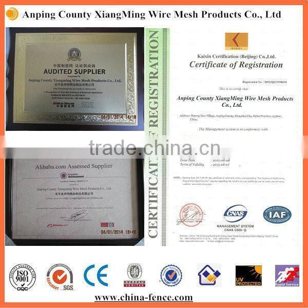 No-dig galvanized metal temporary chain link fence for America supplier