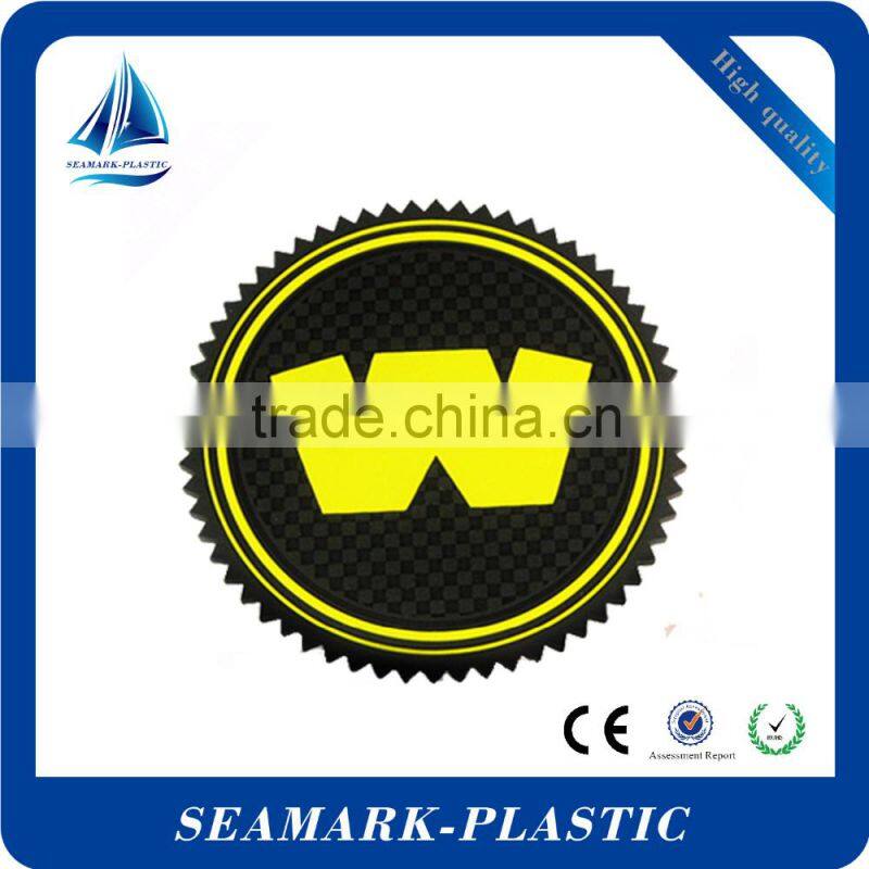 2016 food-grade recycled silicone rubber cup mat for hotel