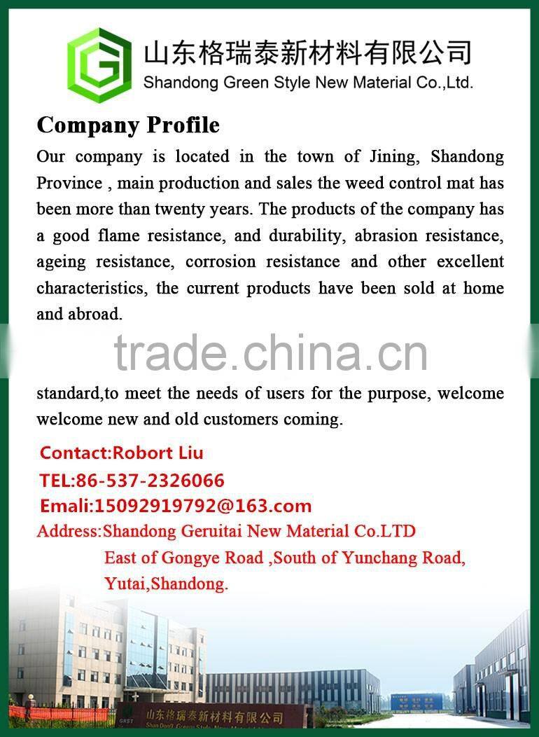 High quality woven fabric,pp weed mat for Garden