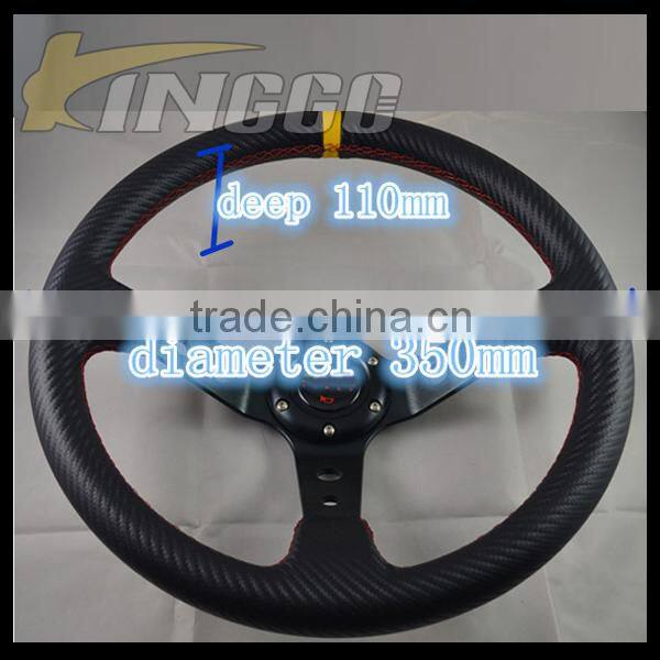 Performance Carbon Fiber Racing Car Steering Wheel