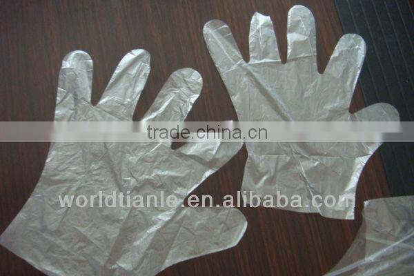 oil filling set with cloth bag,paper funnel,plastic gloves and paper tissue