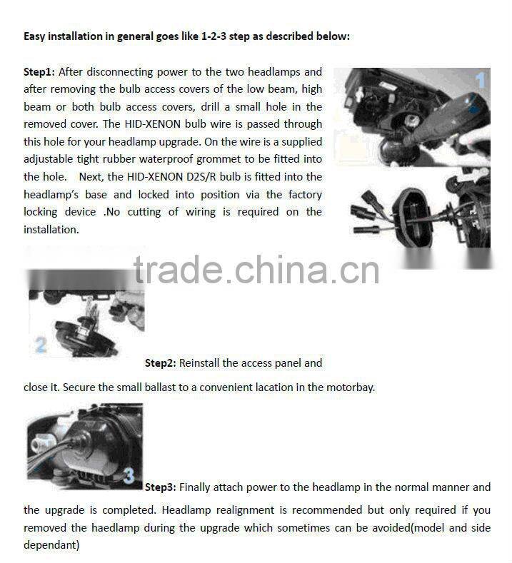 HID Conversion Ballast with Noctilucent Function Wider Vision, Super Brightness
