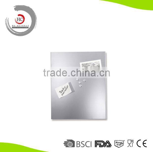 2015 New Products Stainless Steel Message Board Metal Memo Board