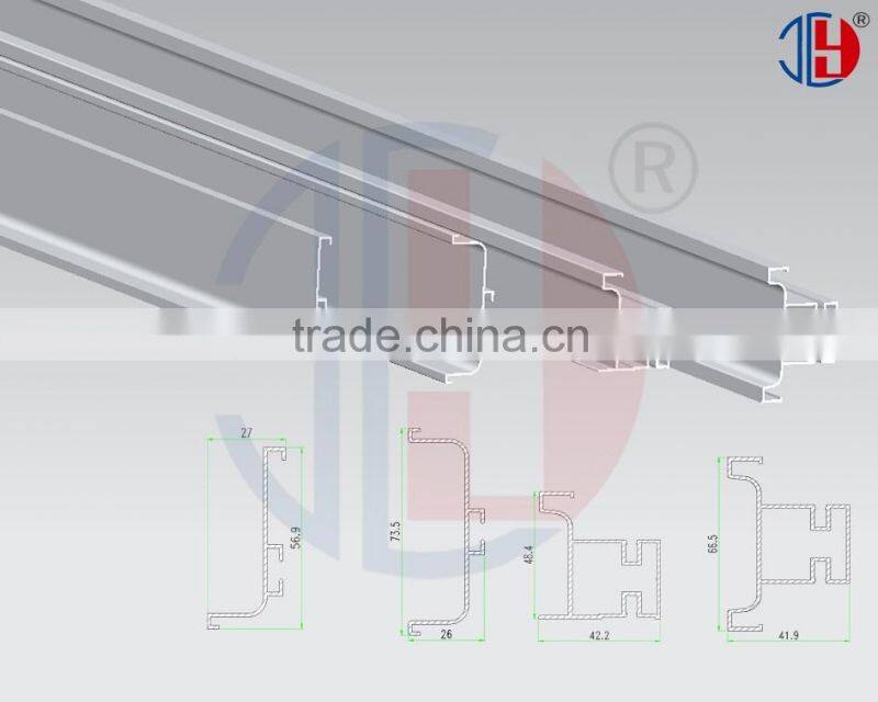 T5 - T8 6063 aluminium series with extruded profile