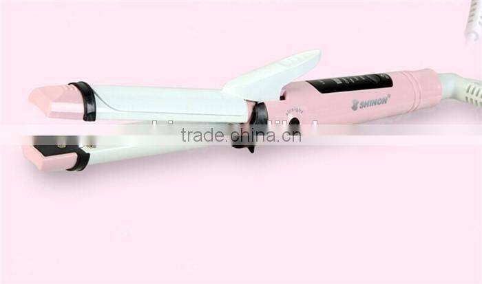 Portable electric hair curler hair straightener made in china