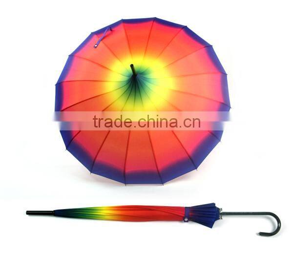 Fashion Pagoda Parasol Umbrellas Leopard/ Lace Edged/ Rainbow