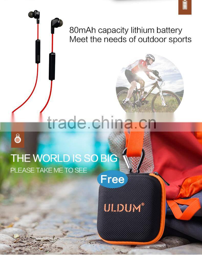 Consumer Electronics Bluetooth Headset Earphone ULDUM New Model Photo Taking Sport Bluetooth Headset Earphone