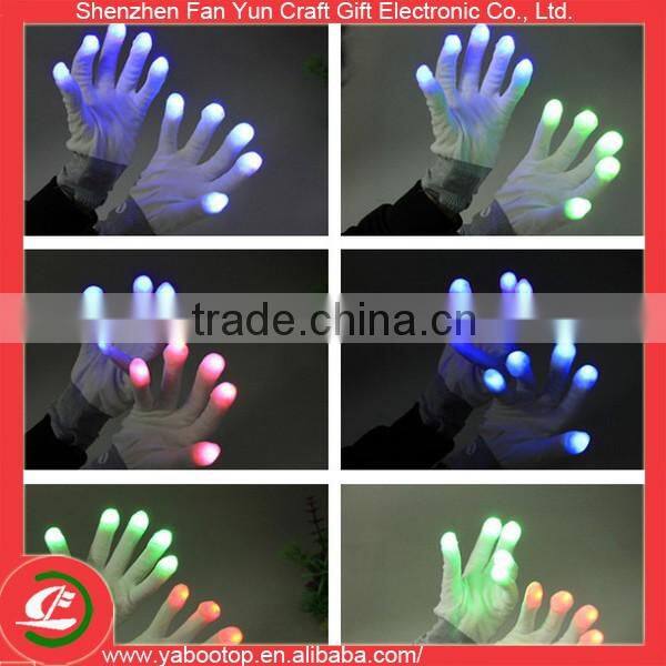 Party Items Custom Flashing LED Gloves