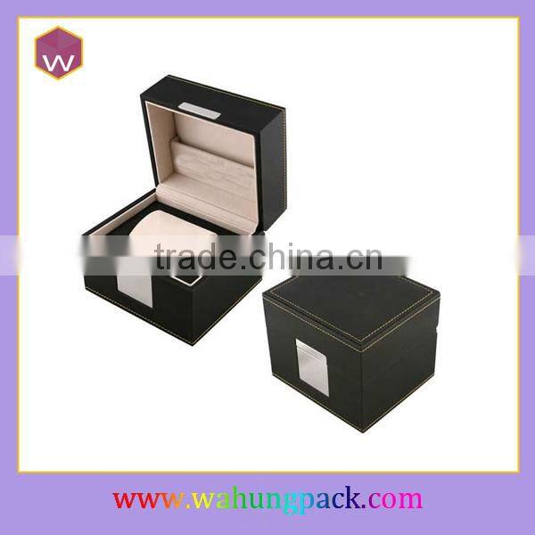 custom made wrist watch box,single watch display box(WH-1786JL)