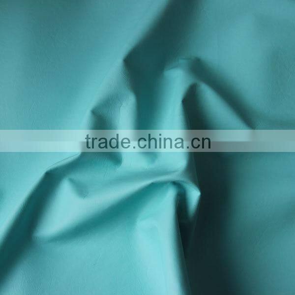 pu raw material garment leatherette from China textile and leather products