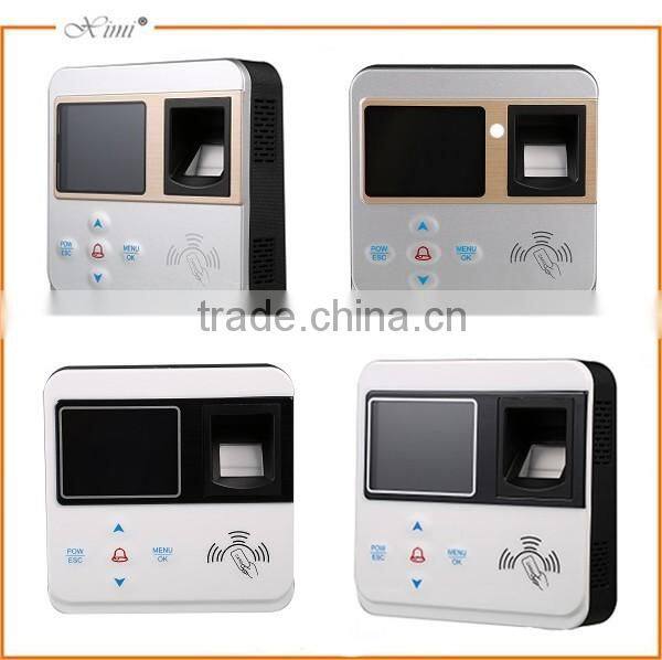 2.4inch touch screen standalone rdid card door access control system TCP/IP communication biometric fingerprint reader door lock