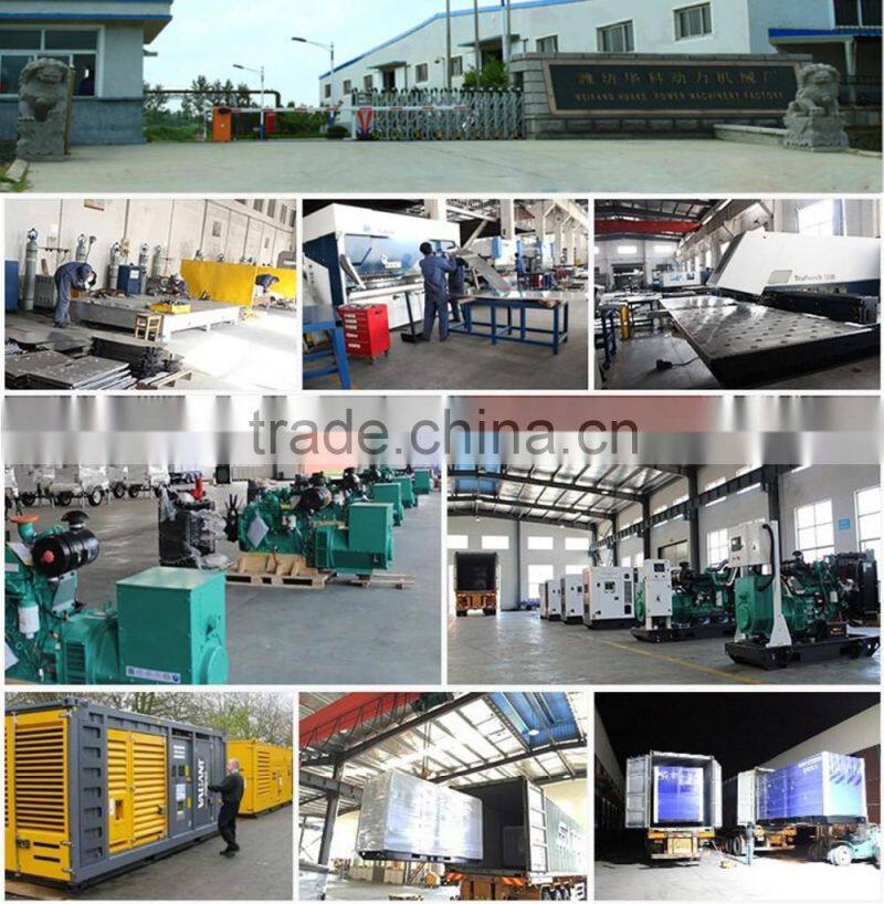 50kva three phase generator diesel generator powered by cummins engine
