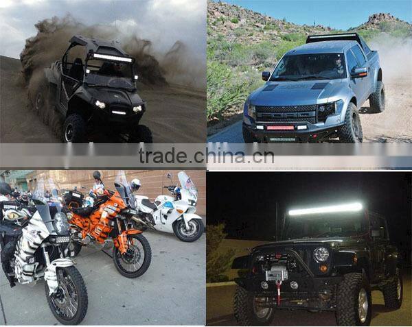 single row led light bar 4x4 off road 240w 12v waterproof 52 inch led light bar offroad light bar