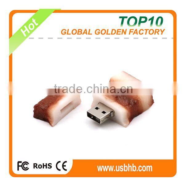 Wholesale cheap cartoon usb drive, customized pork usb flash drive with CE FCC ROHS