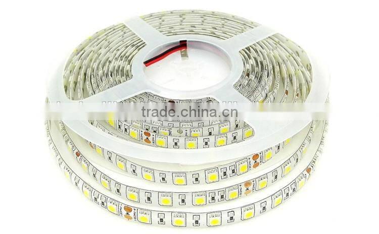CE/RoHS High quality smd 5050 led strip 60leds/m IP65 warm white 3000k