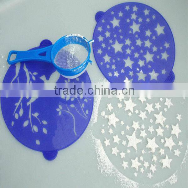 Best-seller food grade silicone stencil for cakes