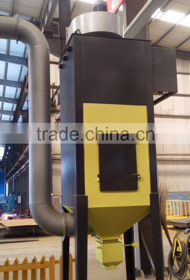 tumble belt type shot blasting machine/ casting surface cleaning machine