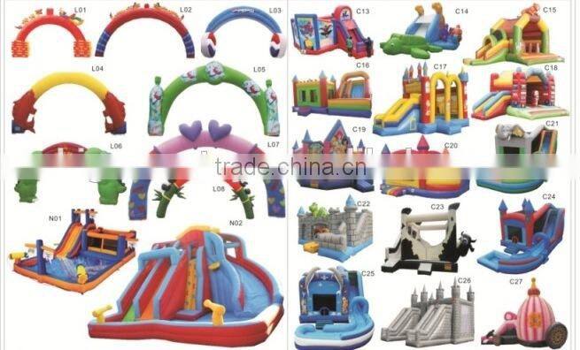 new design big inflatable airplane jumping bouncer for kids playing